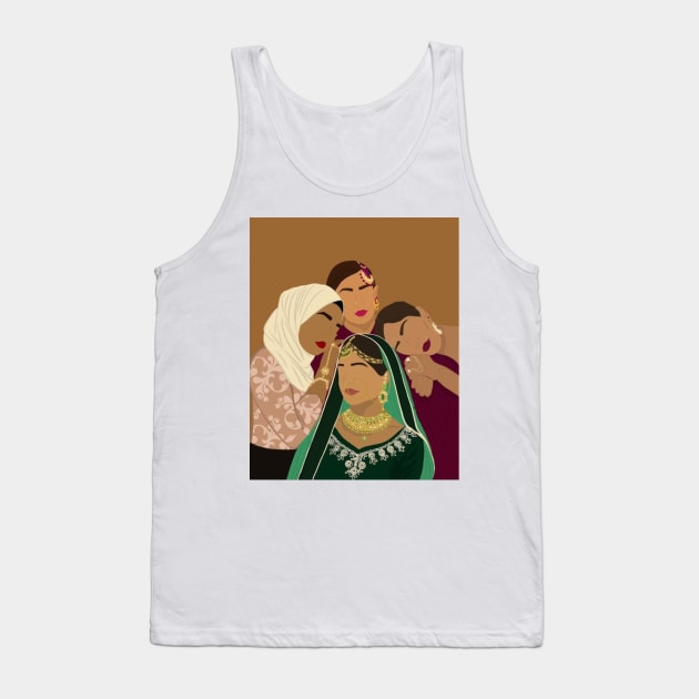 Desi Women Tank Top by harjotkaursaini